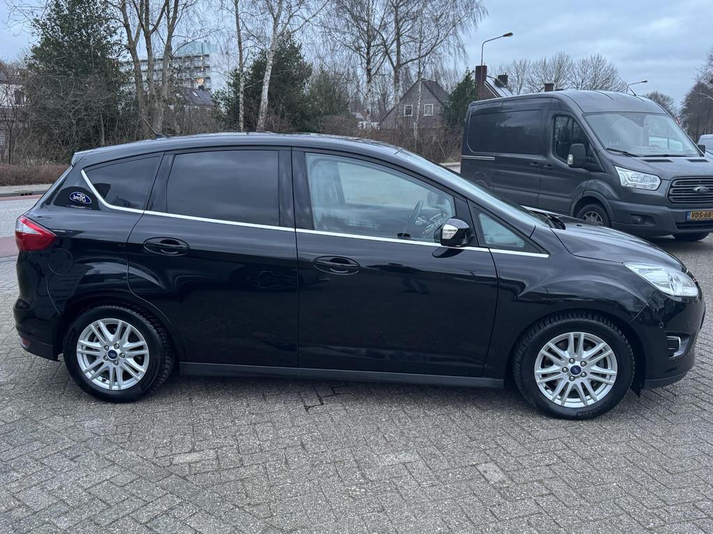 Ford C-Max 2.0 TDCi Titanium | 115pk Automaat | Panorama dak, Euro 5, Gebruikt, Zwart, 4 cilinders