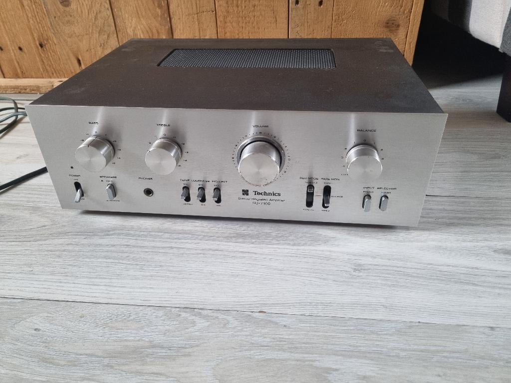 Technics SU-7100 versterker (izgst), Overige merken, Gebruikt, Ophalen of Verzenden, Minder dan 60 watt