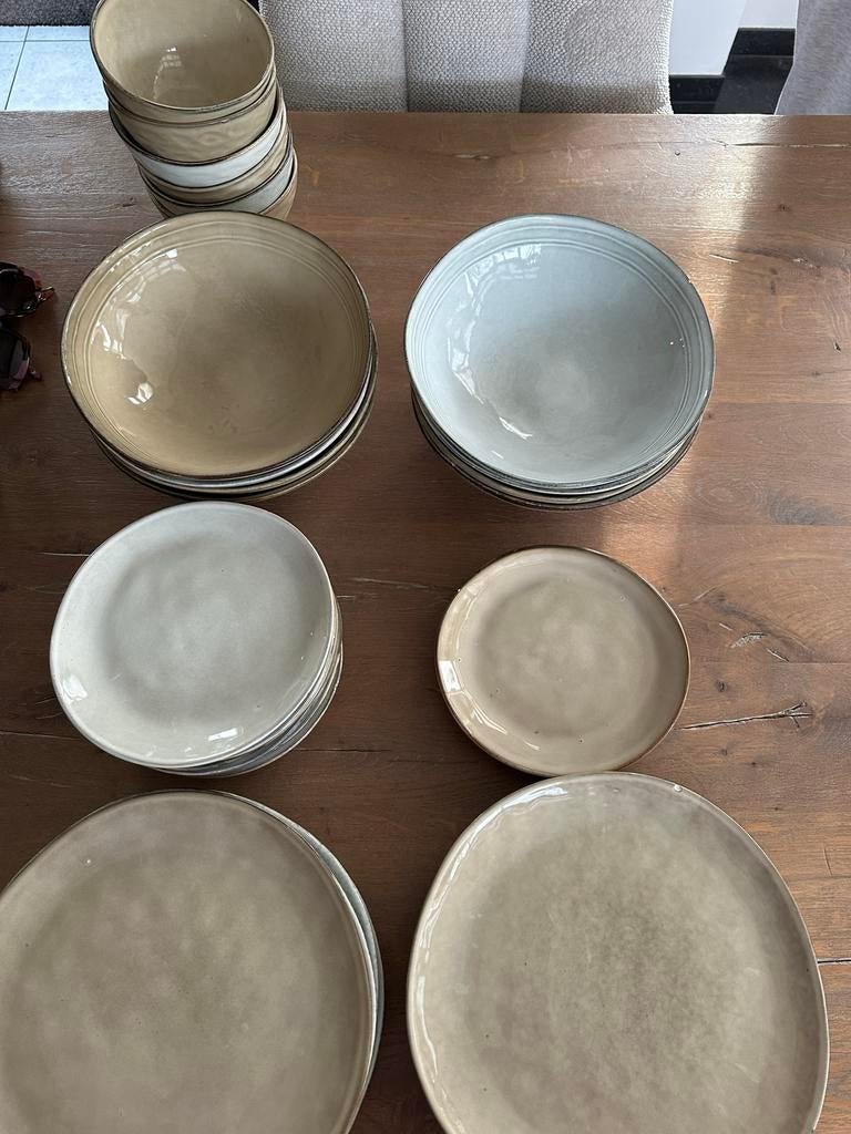 10-delig Servies Casa, Huis en Inrichting, Ophalen, Gebruikt, Overige stijlen, Aardewerk