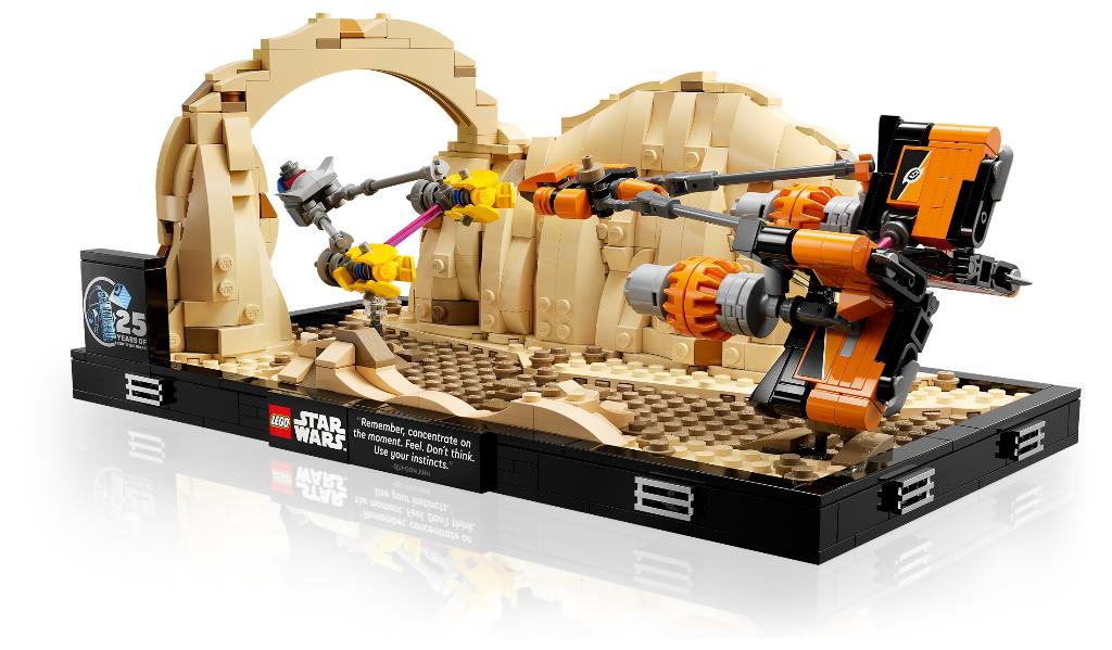 LEGO Star Wars 75380 Mos Espa Podrace Diorama 718 delig, Ophalen of Verzenden, Nieuw, Complete set, Lego