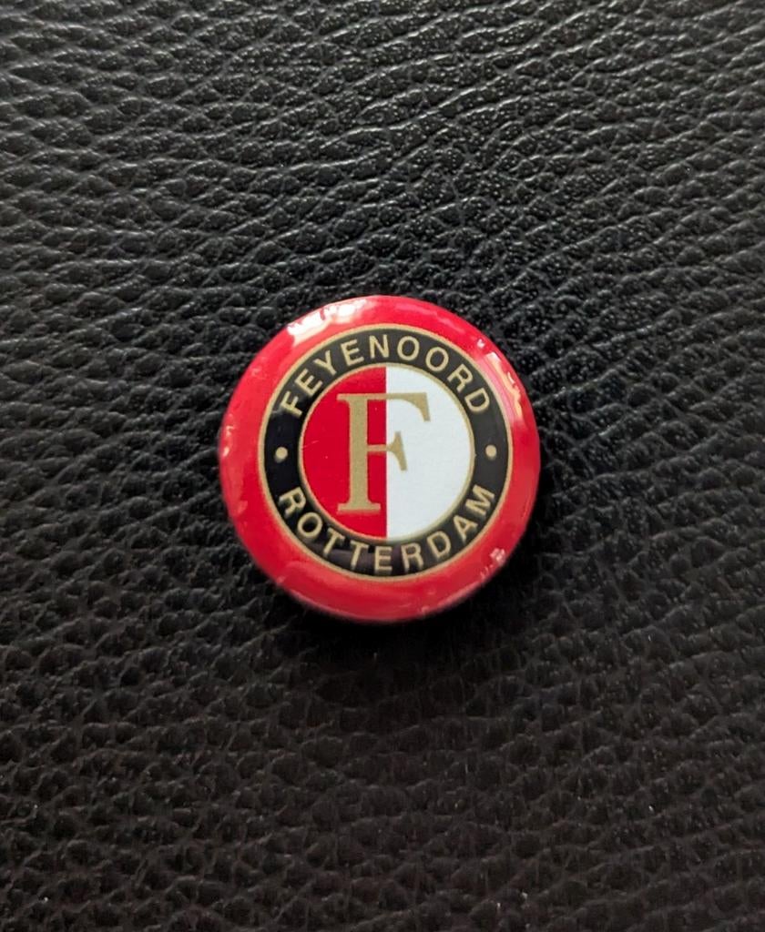 Feyenoord Button / Pin 25mm, Verzamelen, Ophalen of Verzenden, Nieuw, Sport, Button