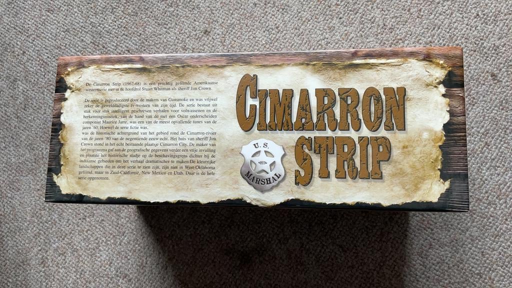 CIMARRON STRIP Complete serie., Boxset, Ophalen of Verzenden, Zo goed als nieuw, Actie en Avontuur
