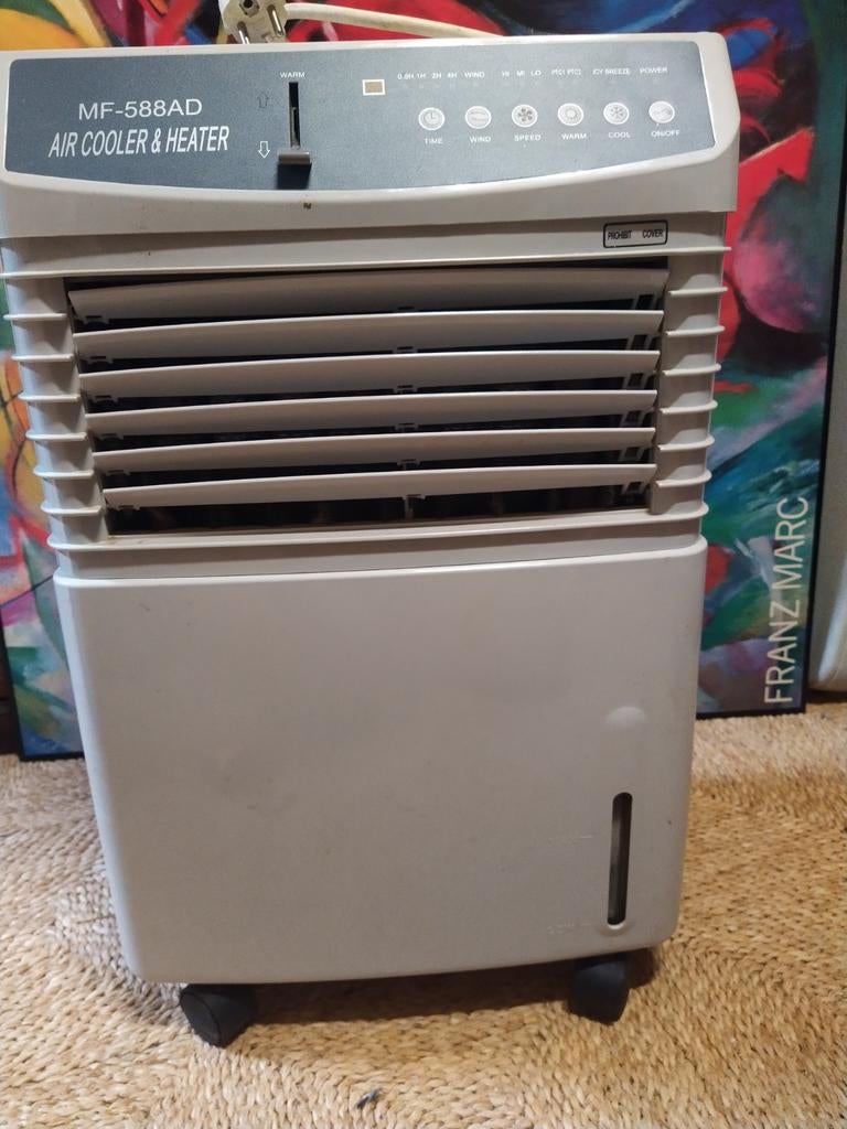 Air cooler en heater, Ophalen of Verzenden, Verwarmen, Minder dan 60 m³, 3 snelheden of meer