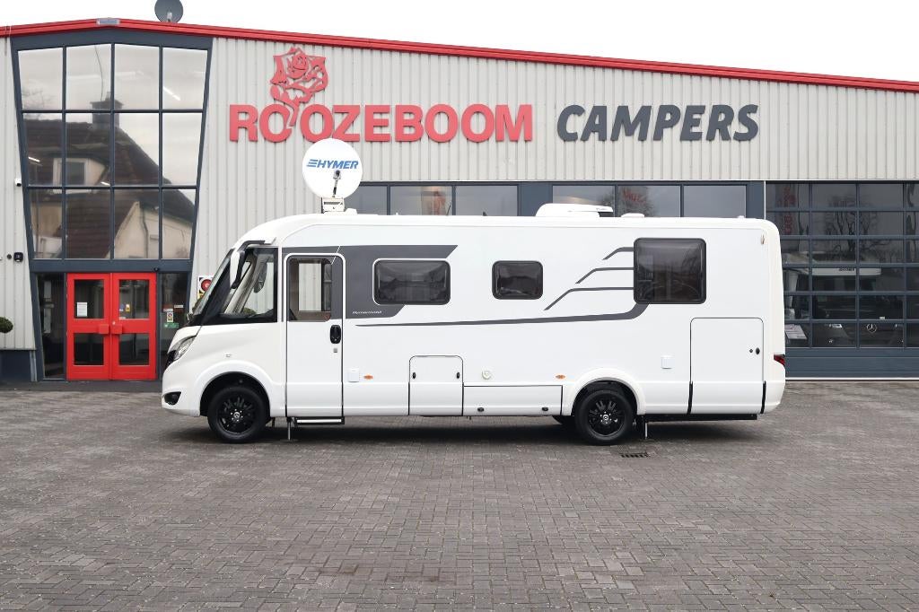 Hymer BML-I 790 !! AUTOMAAT !! LEVEL !! LITHIUM !! AIRCO !!, Vloeistofverwarming, 7 tot 8 meter, Bedrijf, Diesel