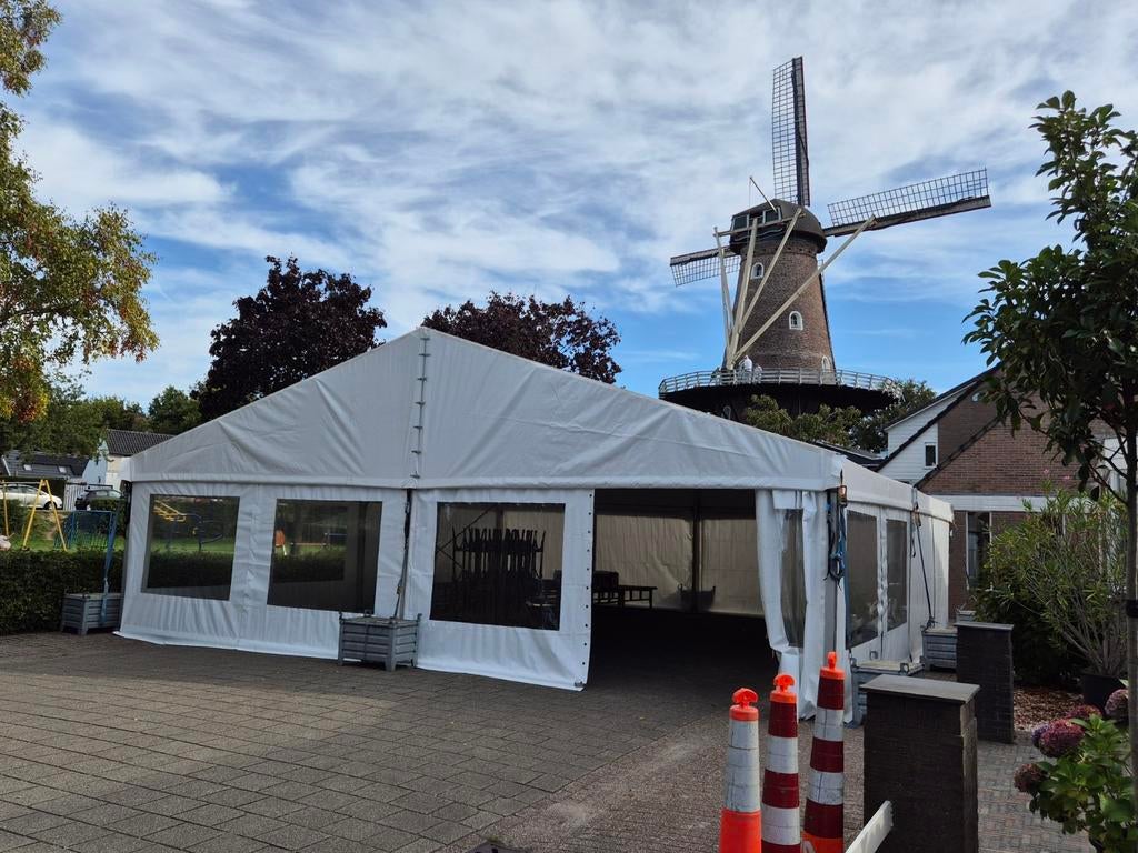 Aluhal te huur, Ophalen of Verzenden, 8 meter of meer, 6 meter of meer