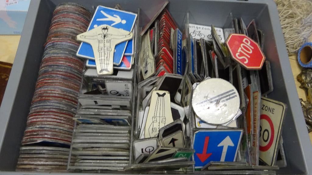 Oude verkeer-magneten, Gebruikt, ., Ophalen of Verzenden, .