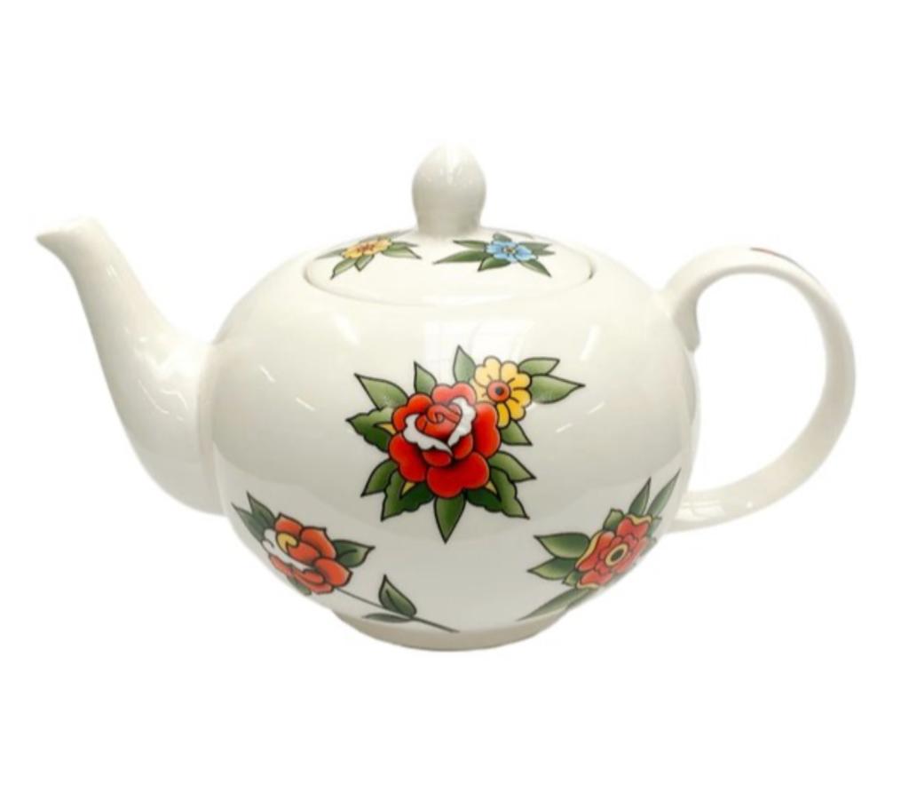 Pols Potten Tattoo Theepot | Van €100, nu, Overige typen, POLSPOTTEN, Nieuw, Ophalen of Verzenden