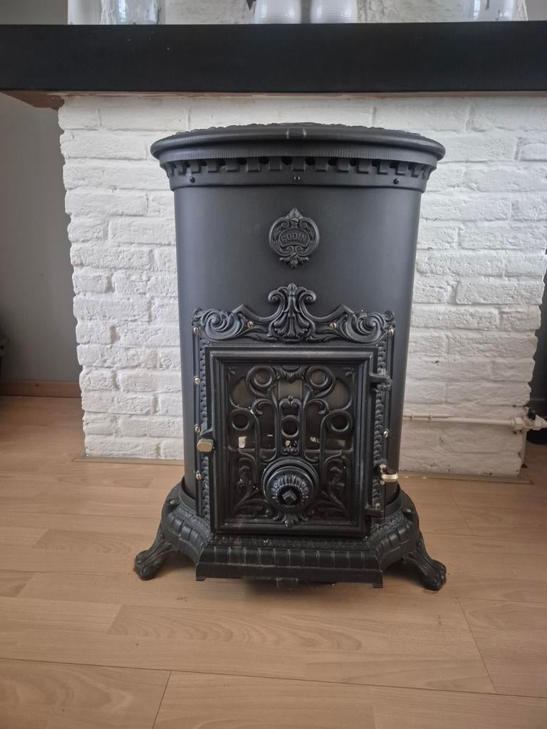 Mooie, goed onderhouden Godin gaskachel, Gebruikt, Gas, Ophalen of Verzenden, Vrijstaand