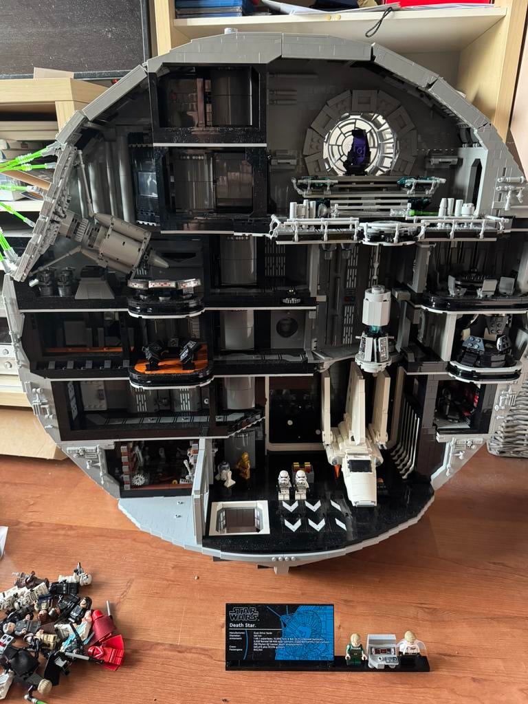 Lego 75419 Death Star, Ophalen, Zo goed als nieuw, Complete set, Lego