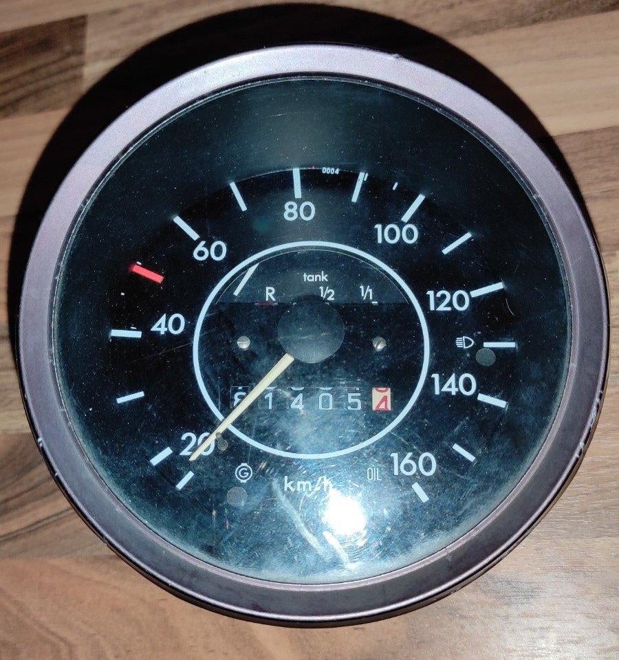 Kmteller VW Kever herstel instrument oldtimer, Ophalen of Verzenden, Gebruikt, Volkswagen