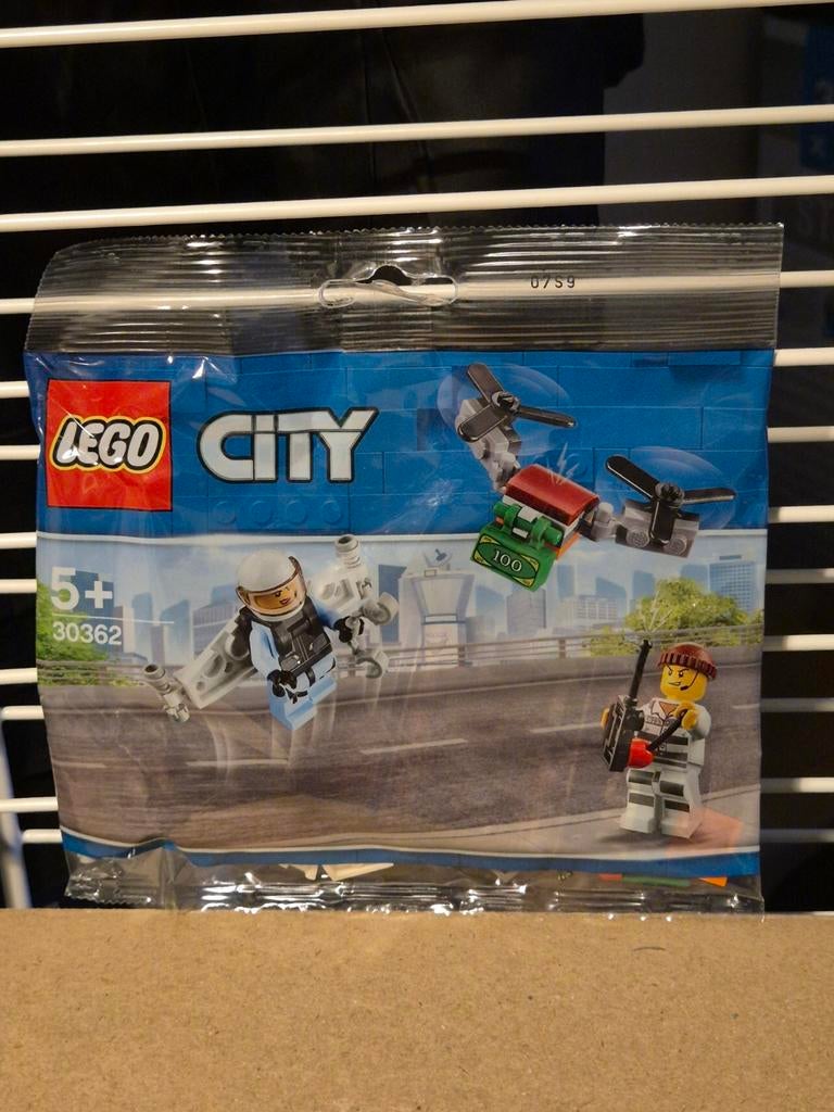 LEGO City Sky Politie Jetpack Achtervolging 30362, Ophalen of Verzenden, Nieuw, Complete set, Lego