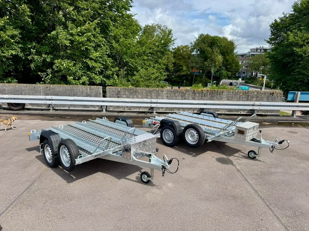 Motortrailer TE HUUR ✅🚨Motoraanhanger HUREN/Motortransport, Aanhangwagen