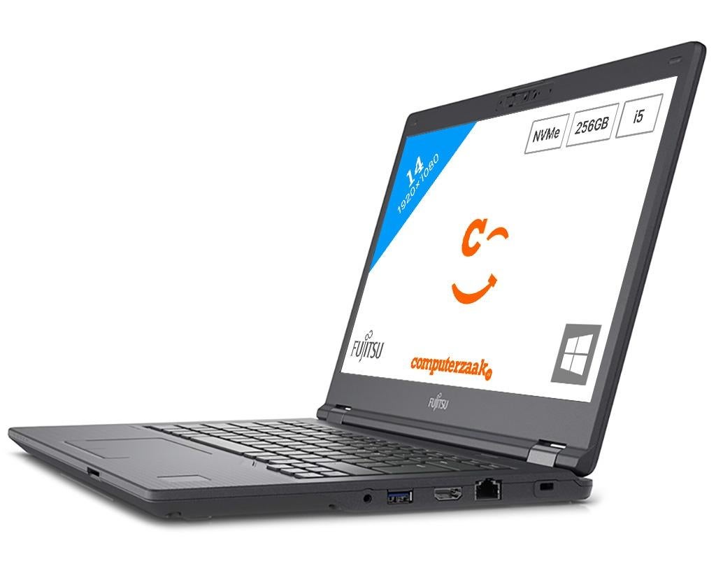 Fujitsu Lifebook E5411/Intel Core i5 1.6GHz/8GB/256GBM.2NVMe, 256 GB, 2 tot 3 Ghz, Qwerty, 8 GB
