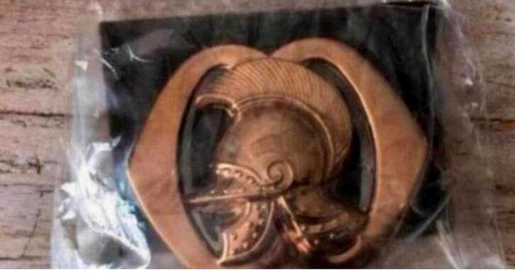 Landmacht Baretembleem Genie Alg, Verzenden, Landmacht, Nederland, Embleem of Badge