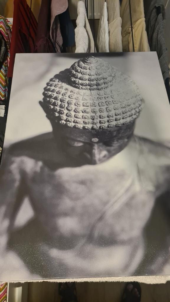 Buddha Canvas - Gratis Ophalen, Ophalen of Verzenden, Gebruikt