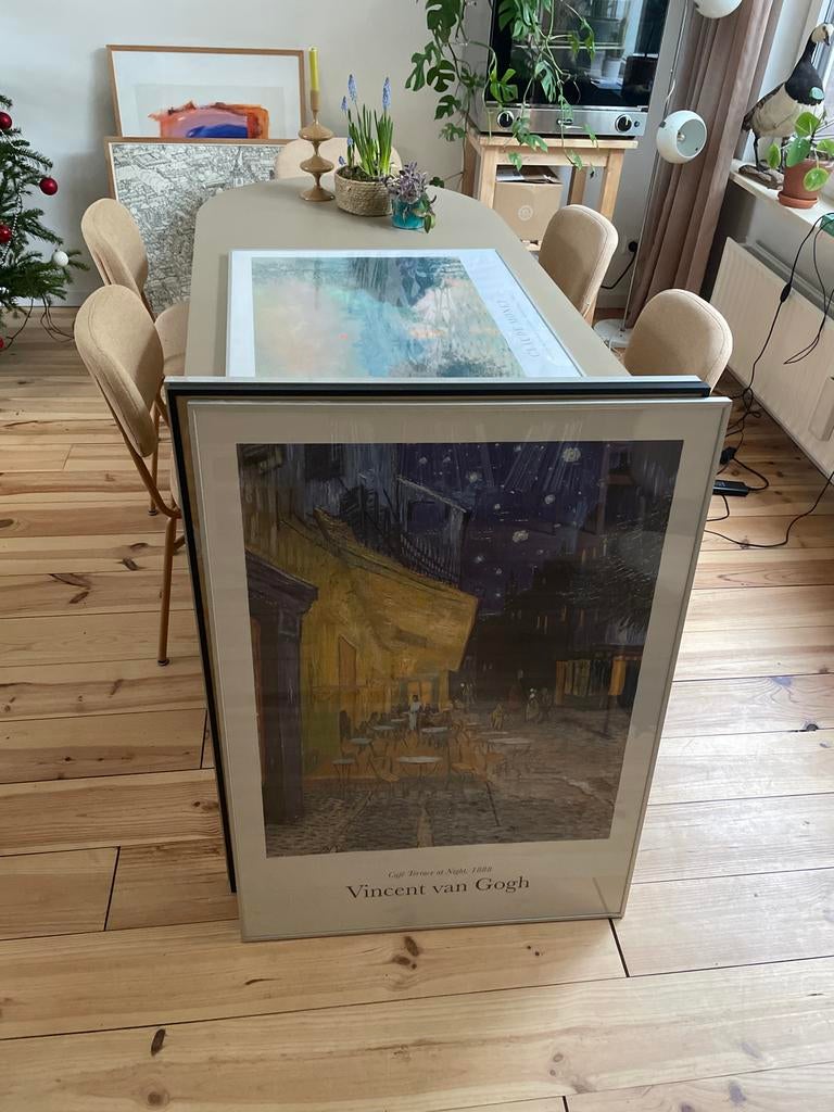 3 Wissellijsten 70x100 cm (zilver), Ophalen, Metaal of Aluminium, 75 tot 100 cm, 50 tot 75 cm