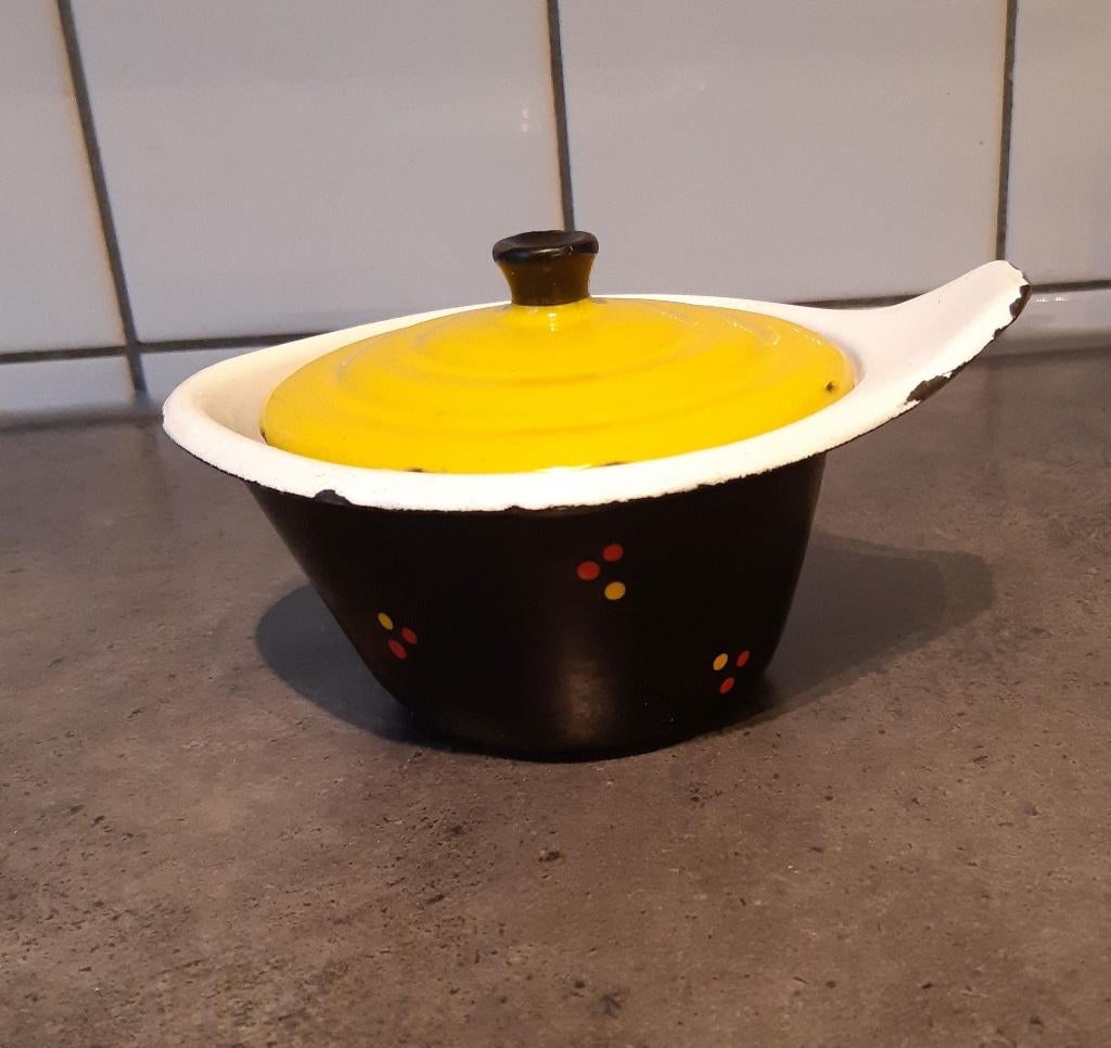 DRU confetti emaille schaal, Ophalen of Verzenden