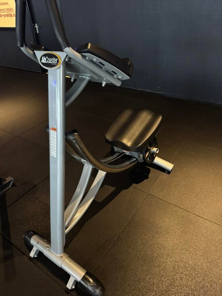 Ab CS2000 ab Coaster buikspieren, Ophalen, Krachtstation, Aluminium, Zo goed als nieuw