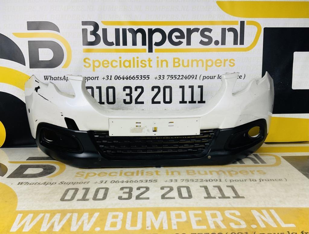 BUMPER Peugeot 2008 2013-2016 VOORBUMPER 2-J10- 6110z, Ophalen of Verzenden