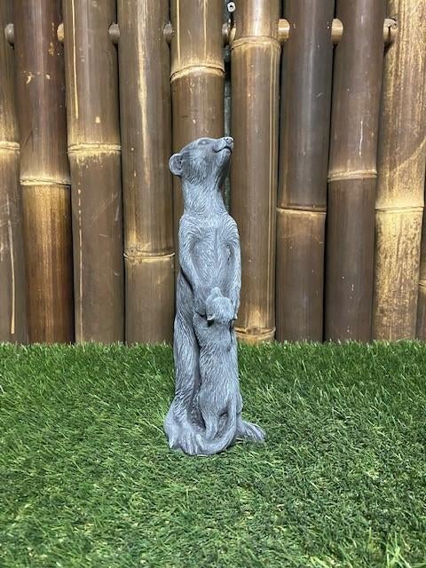 Stokstaartje nr.219, Ophalen, Nieuw, Beton, Dierenbeeld