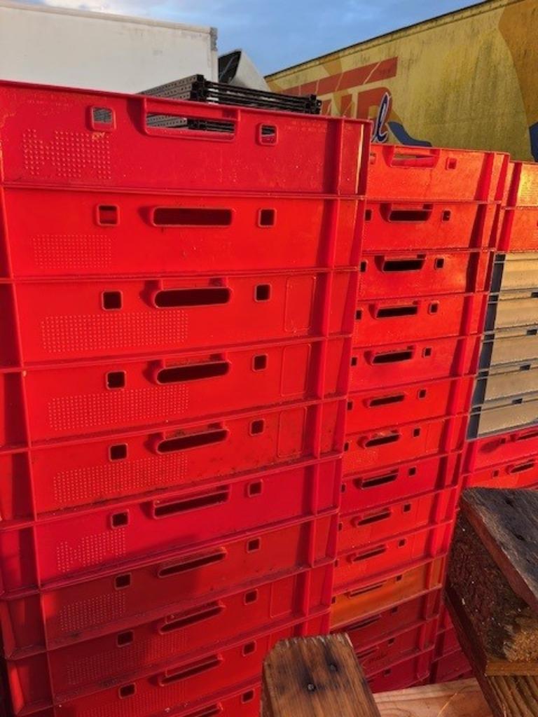 kunststof opbergkrat/ magazijn  2.25€, Gebruikt, 40 tot 60 cm, Minder dan 35 cm, Minder dan 50 cm