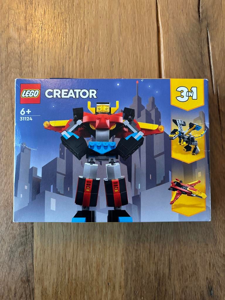 Lego Creator 31124 Superrobot 3 in 1 - Compleet!, Ophalen of Verzenden, Zo goed als nieuw, Complete set, Lego