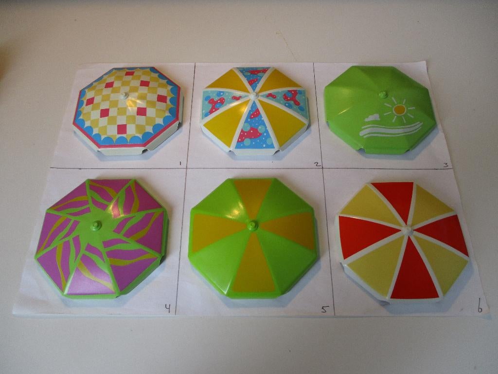 playmobil onderdelen parasol groot, Ophalen of Verzenden, Zo goed als nieuw, Los playmobil