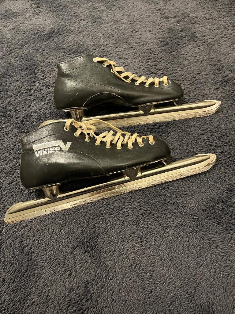 Schaatsen, lage noren merk Viking, type Havekotte, Viking, Gebruikt, Ophalen of Verzenden, Noren