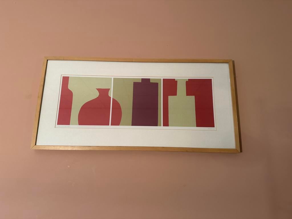 Ikea amaina print jars & bottles ikea ingaryd, Ophalen of Verzenden, Schilderij, Minder dan 50 cm