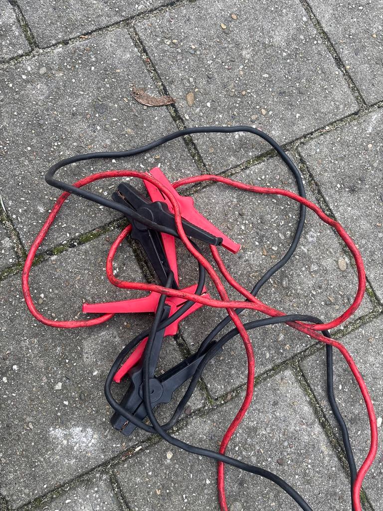 Startkabels - Rode en Zwarte Set, Auto-onderdelen, Accu's en Toebehoren, Ophalen of Verzenden, Gebruikt, Universele onderdelen