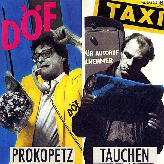 DÖF - Taxi / Prokopez - Vinyl Single, Ophalen of Verzenden, Zo goed als nieuw, Overige formaten