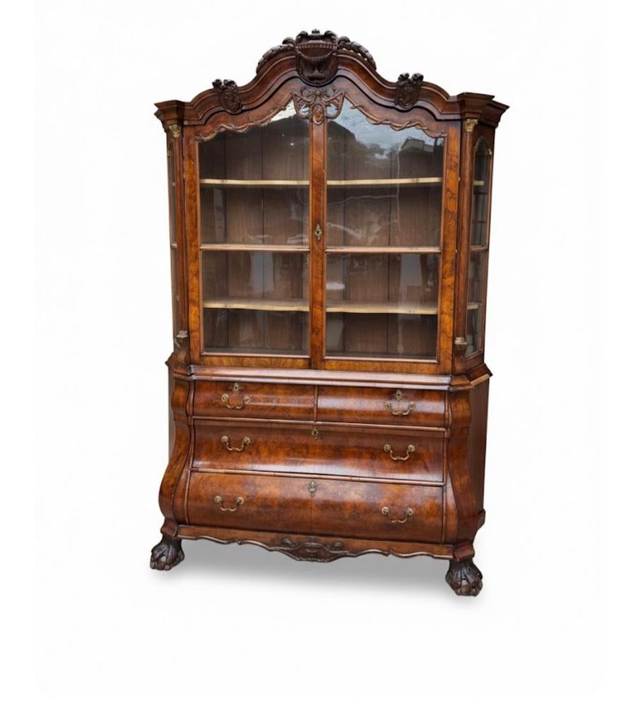 Antieke Hollandse Porseleinkast - 18e Eeuw, Antiek en Kunst, Ophalen