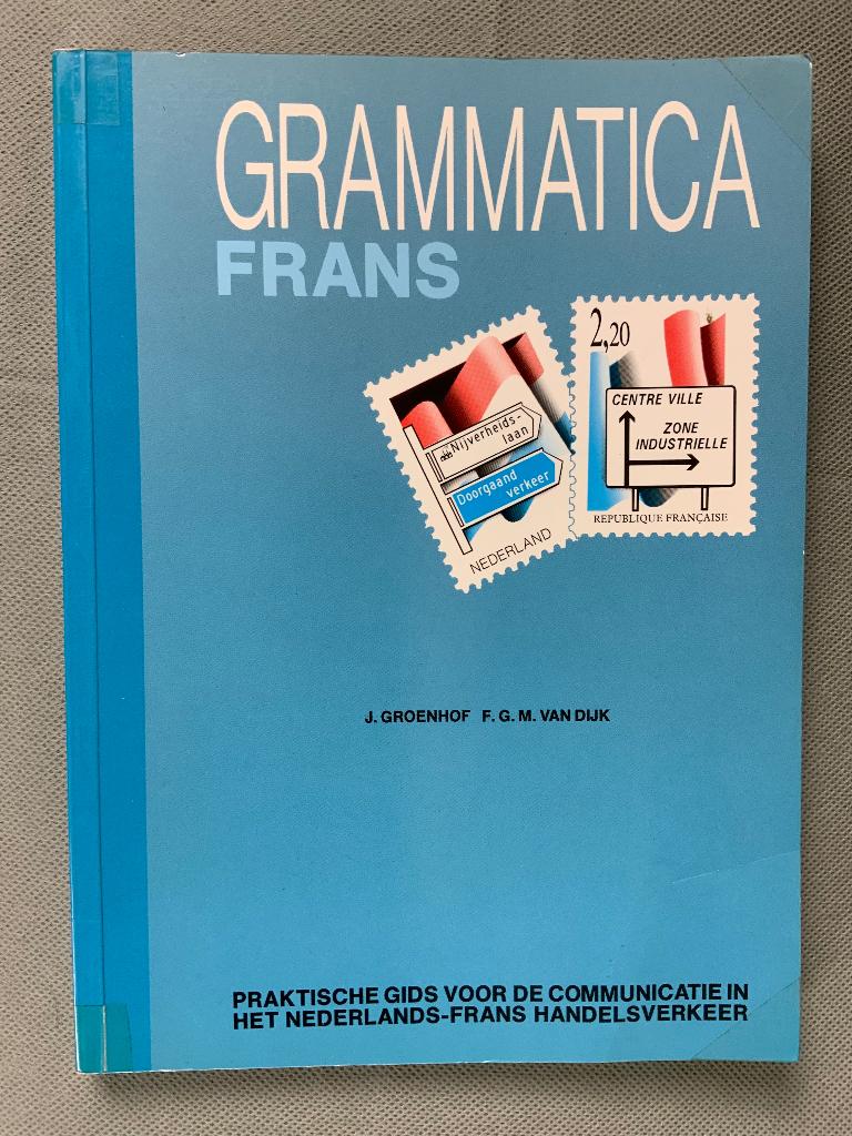 Boek Grammatica Frans bedrijfcorrespondentie - J Groenhof, Gelezen, J groenhof, Niet van toepassing, Ophalen of Verzenden