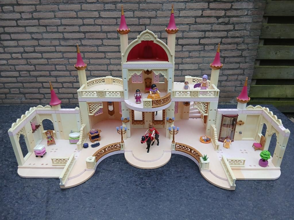 Playmobil 4250 met uitbreidingen 4251 en 4255, Ophalen of Verzenden, Gebruikt, Los playmobil