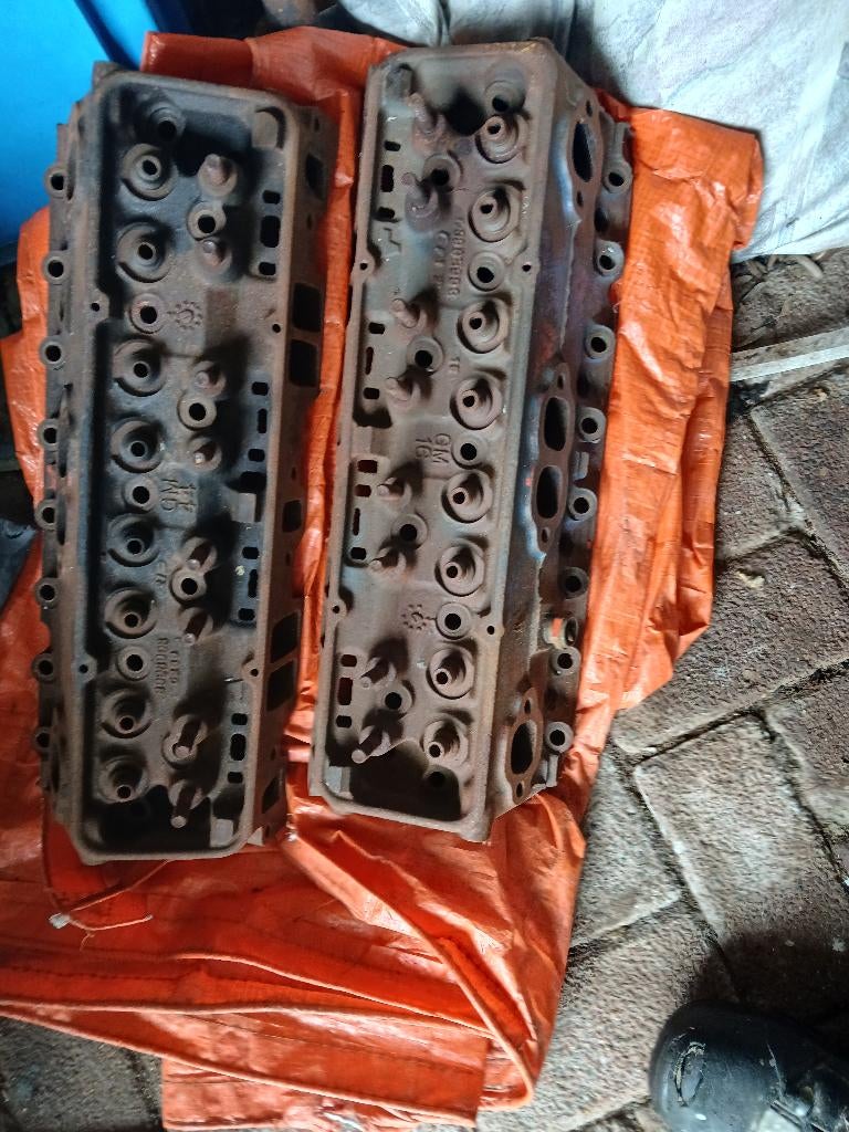 Koppen Chevrolet smal blok, Auto-onderdelen, Ophalen, Gebruikt, Chevrolet