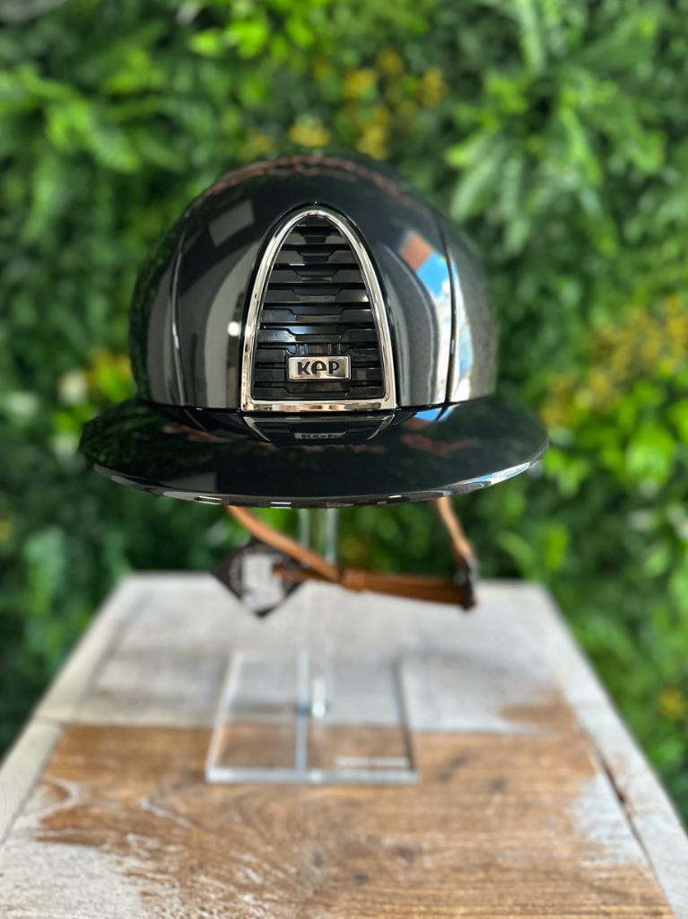 Mooie nieuwe KEP Italia met cognac bandjes, Dieren en Toebehoren, Paardrijkleding, Nieuw, Bovenkleding, Dressuur, Ophalen of Verzenden