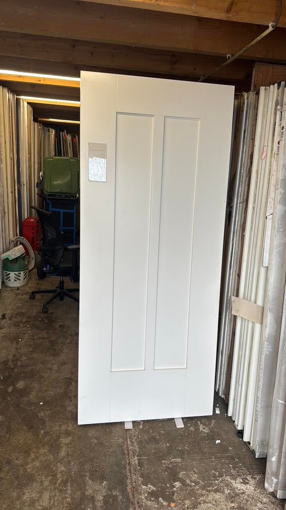 Paneeldeur 88x211.5 cm nr 127, Doe-het-zelf en Verbouw, Deuren en Horren, Ophalen, 80 tot 100 cm, Binnendeur, Nieuw