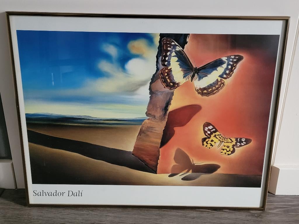 Modern schilderij Salvador Dali, Antiek en Kunst, Ophalen