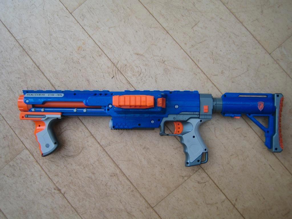 Nerfgeweer nr 9, zo goed als nieuw bieden is excl., Ophalen of Verzenden, Zo goed als nieuw, Jongen of Meisje