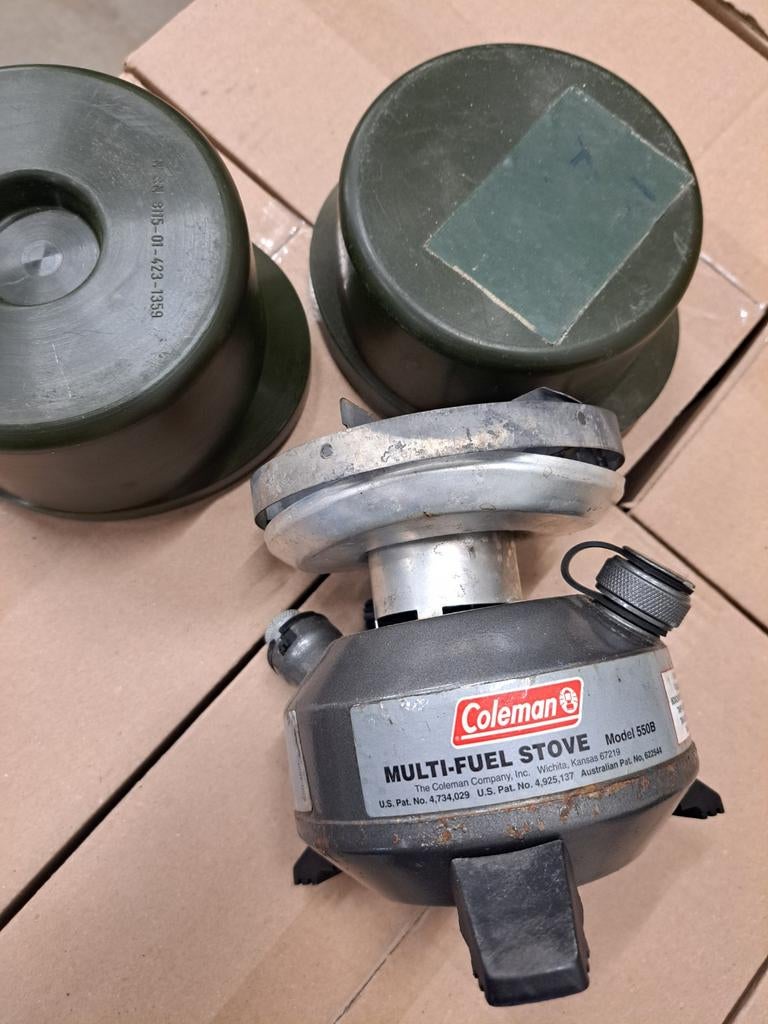 Coleman Multi-Fuel Stove Model 550B, Ophalen of Verzenden, Gebruikt