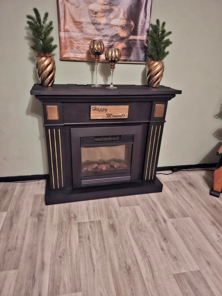 Mooie schouw zonder kacheltje 120 breed en 1 meter hoog, Huis en Inrichting, Kachels, Ophalen of Verzenden, Elektrisch, Overige soorten