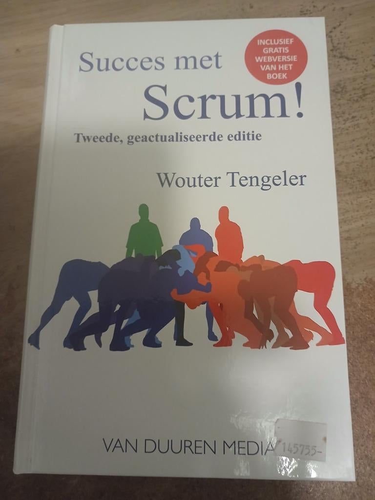 Succes met Scrum! - Wouter Tengeler, Ophalen of Verzenden, Zo goed als nieuw, Wouter Tengeler