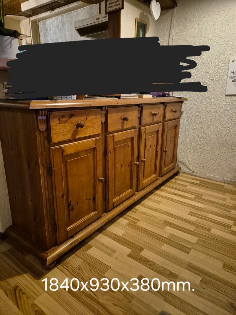 Dressoir en meidenkast., Ophalen of Verzenden, 25 tot 50 cm, Grenenhout