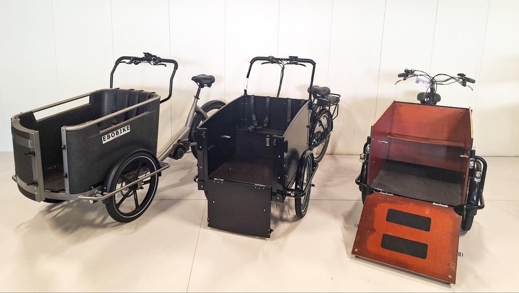 Elektrische honden bakfietsen NIEUW en GEBRUIKT met GARANTIE, Ophalen, Nieuw, Overige merken, Huif