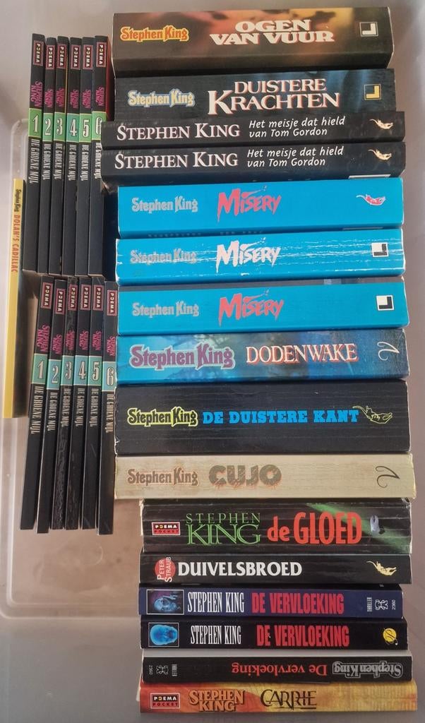 Stephen King Boeken Collectie - Diverse Formaten, Ophalen of Verzenden, Gelezen