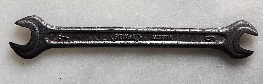 Oude Stubai Austria steeksleutel 6-7, Ophalen of Verzenden