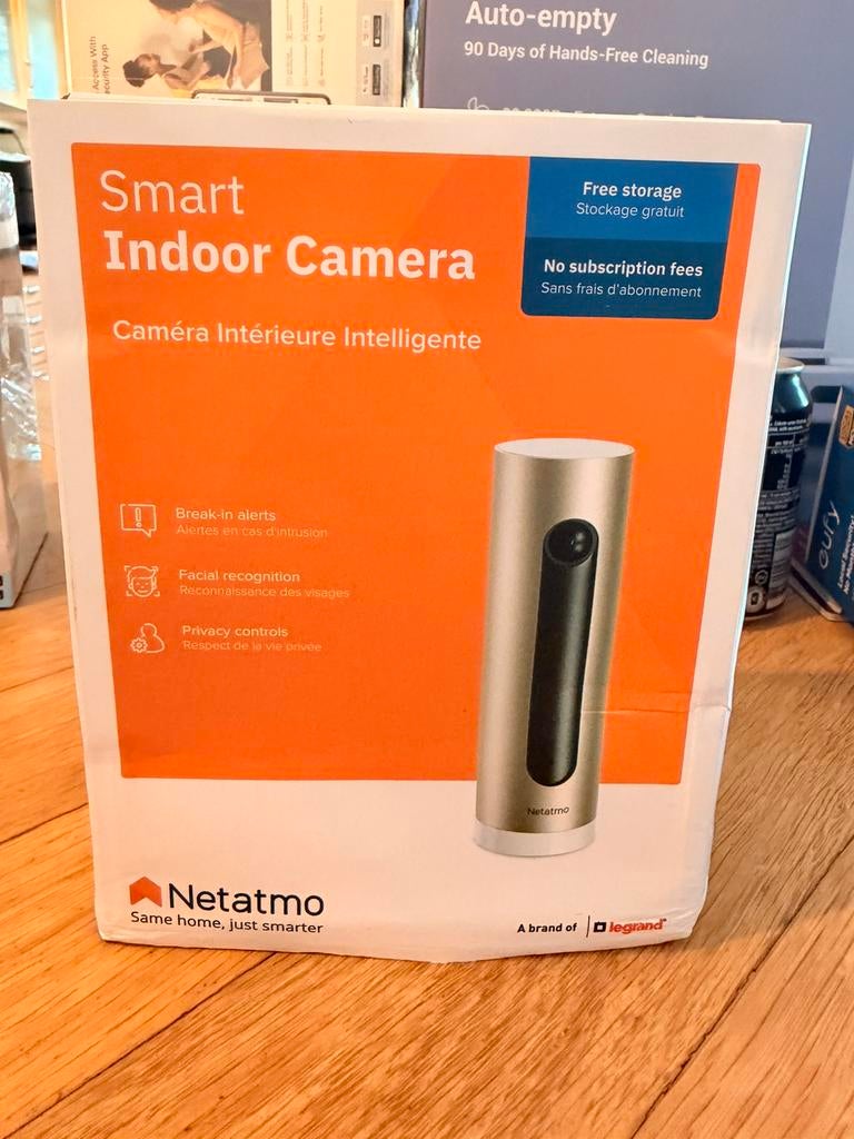 Netatmo indoor camera  welcome. Nieuw in doos, Ophalen of Verzenden, Nieuw, Binnencamera