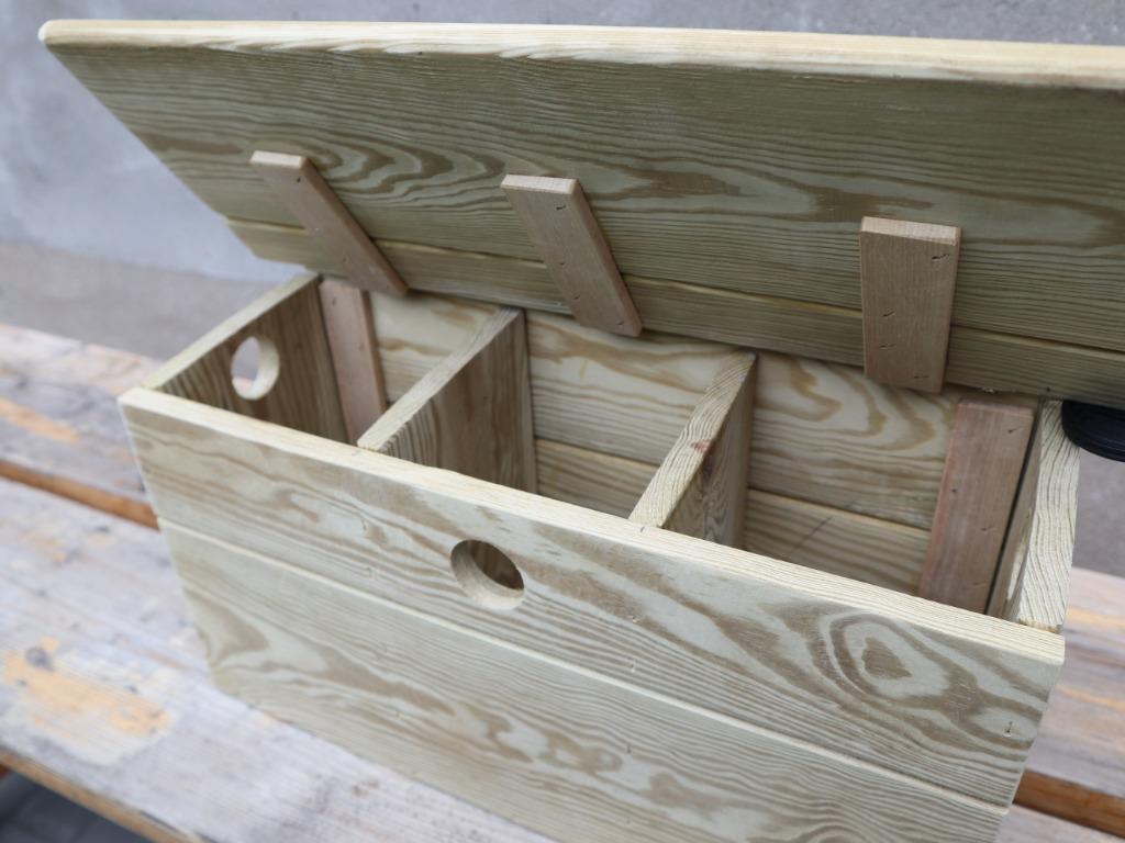 Mussenkast, Ophalen, Nieuw