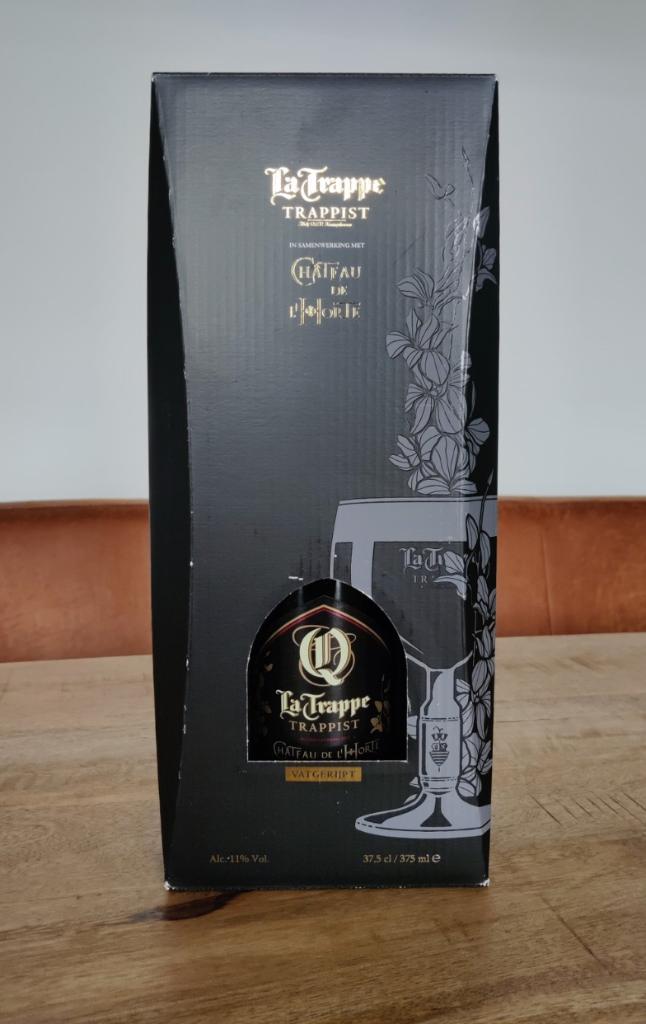 La Trappe X Chateau de l'Horte, 2023 Quadrupel - 37.5 CL, Verzamelen, Biermerken, Ophalen of Verzenden, Nieuw, Flesje(s), La Trappe