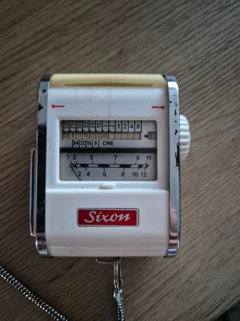 Oude Sixon Belichtingsmeter, Ophalen of Verzenden, Gebruikt, Doka-onderdelen, Draagbaar